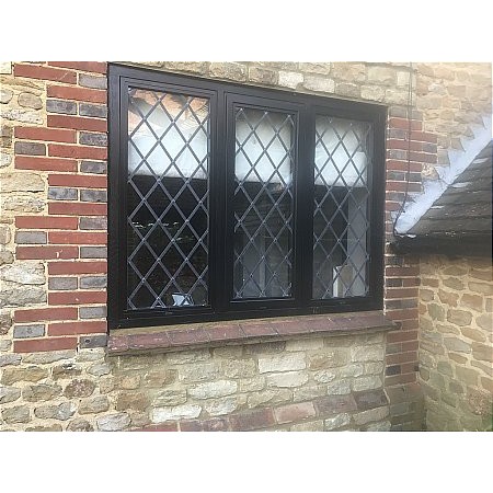 471 - Smart Systems Heritage window in Oak Frame